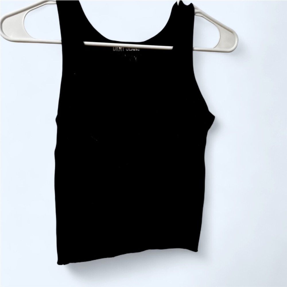 Black V Neck Sleeveless Top